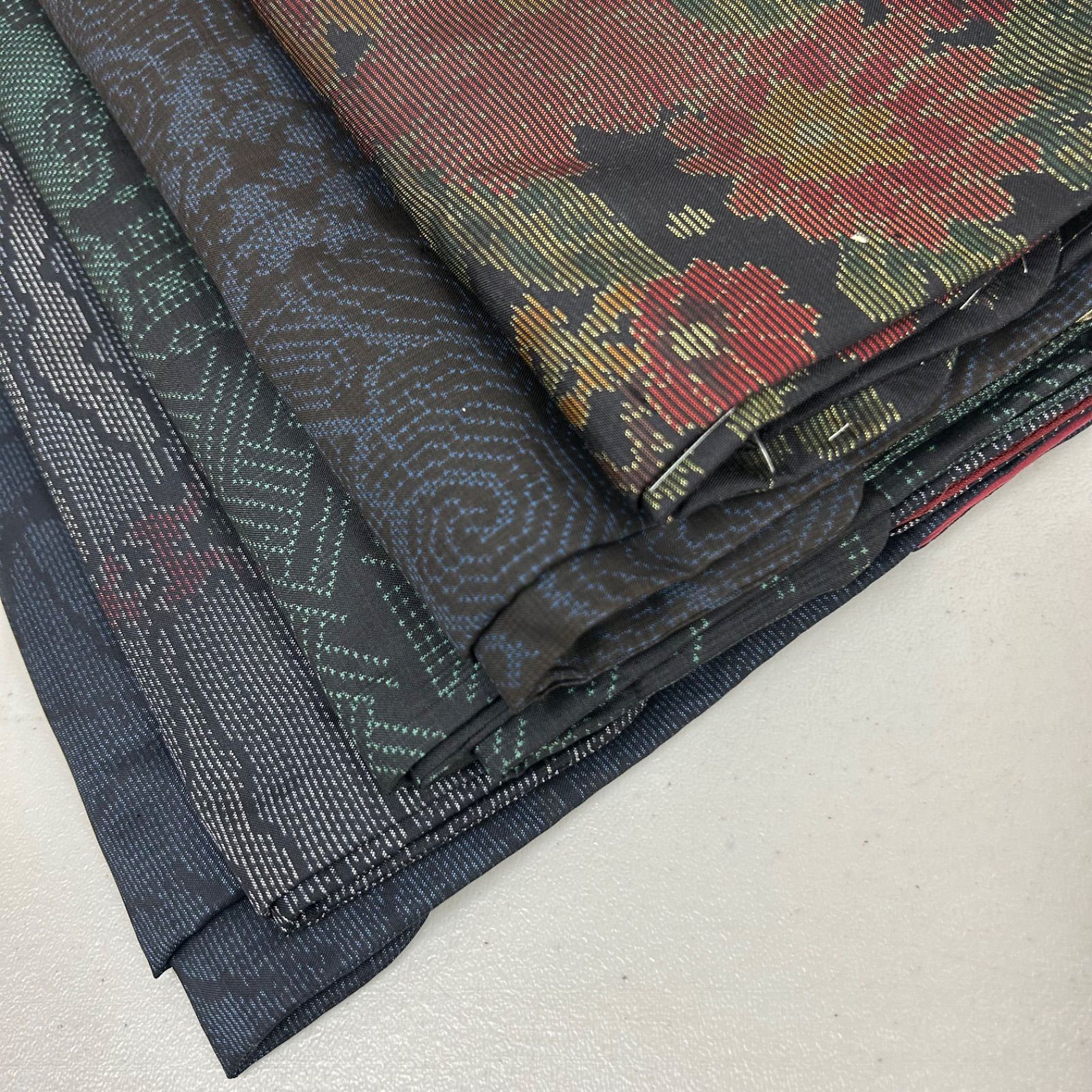 大島紬 着物 正絹 5着 着物まとめ売り リメイク材料 m-388 - メルカリ