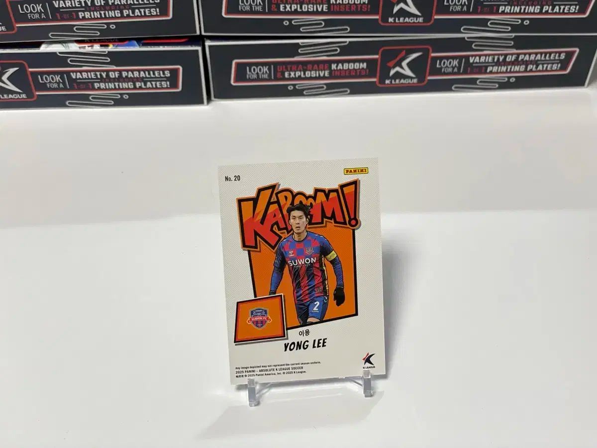 Kリーグ パニーニ アブソリュート 水原FC 利用 カブーム