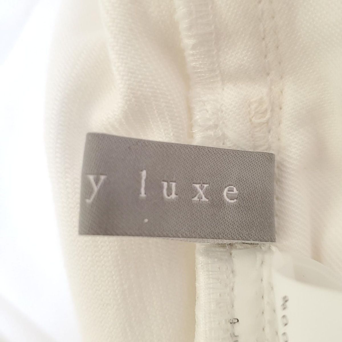  theory luxe セオリーリュクス ジーンズ サイズ36 S レディース - 白 フルレングス ストレートデニム デニム ジーンズ