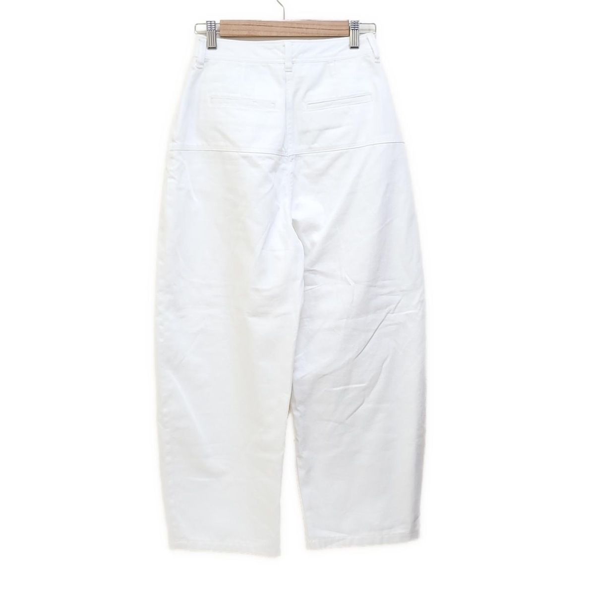 theory luxe セオリーリュクス ジーンズ サイズ36 S レディース - 白 フルレングス