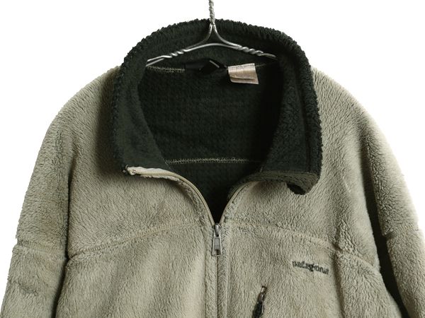 00s USA製 パタゴニア R4 フルジップ フリース ジャケット メンズ XL  
