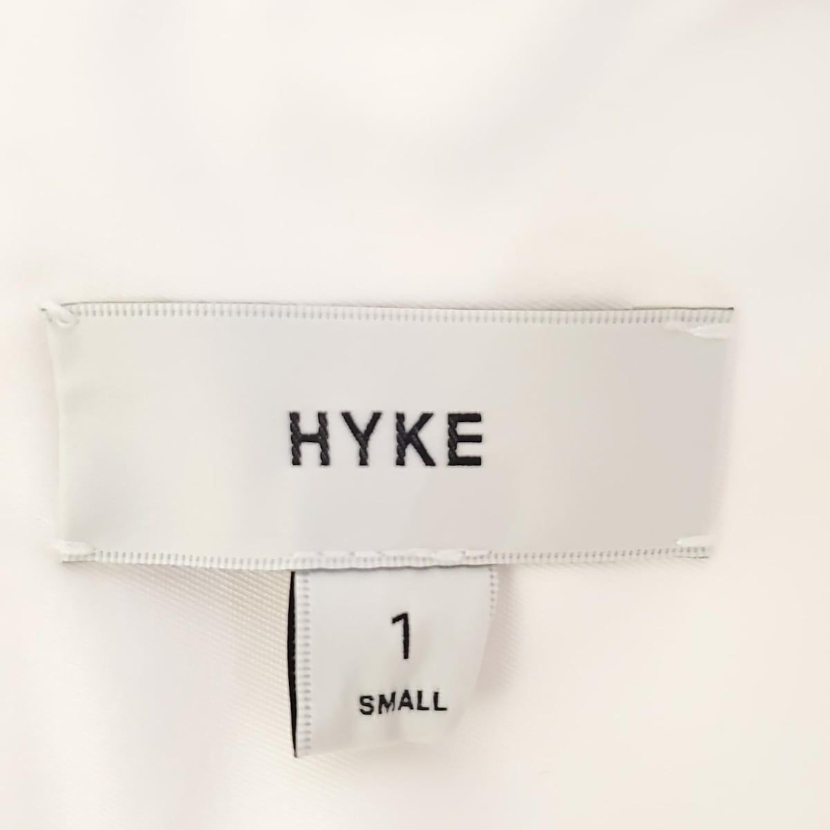  HYKE ハイク ノースリーブカットソー サイズ1 S レディース - 白 ノースリーブ Tシャツ カットソー
