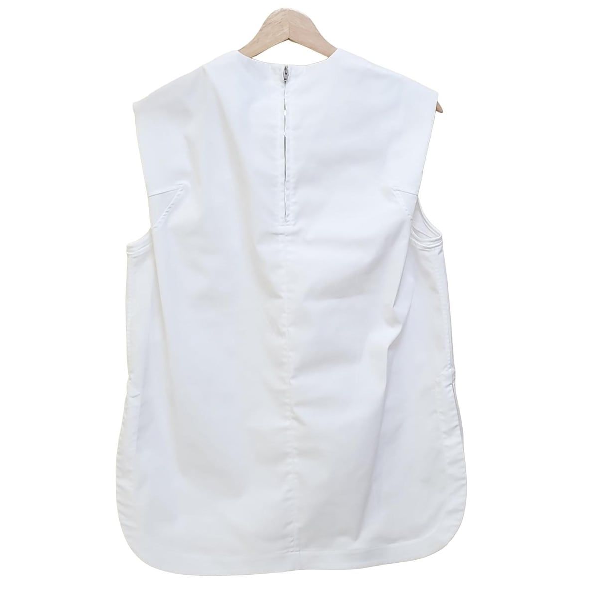 HYKE ハイク ノースリーブカットソー サイズ1 S レディース - 白