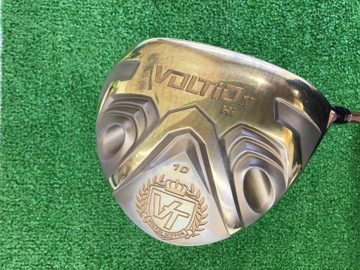 カタナゴルフ VOLTiO IV G Hi ゴールド 10° ドライバー DR VOLTiO Tour AD 400 フレックスSR メンズ 男性用 右利き 右用 Cランク ゴルフクラブ