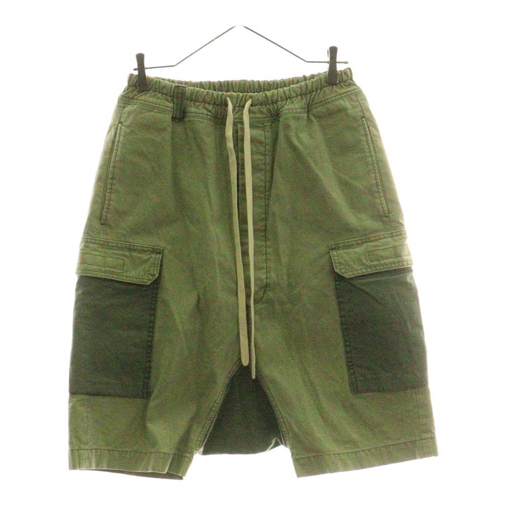 ISAMU KATAYAMA BACKLASH イサムカタヤマバックラッシュ 22SS USA-COTTON STONE WASHED STITCHES SARROUEL SHORTS 米綿 ウォッシュ加工 パッチワークサルエルショーツ 1988-04