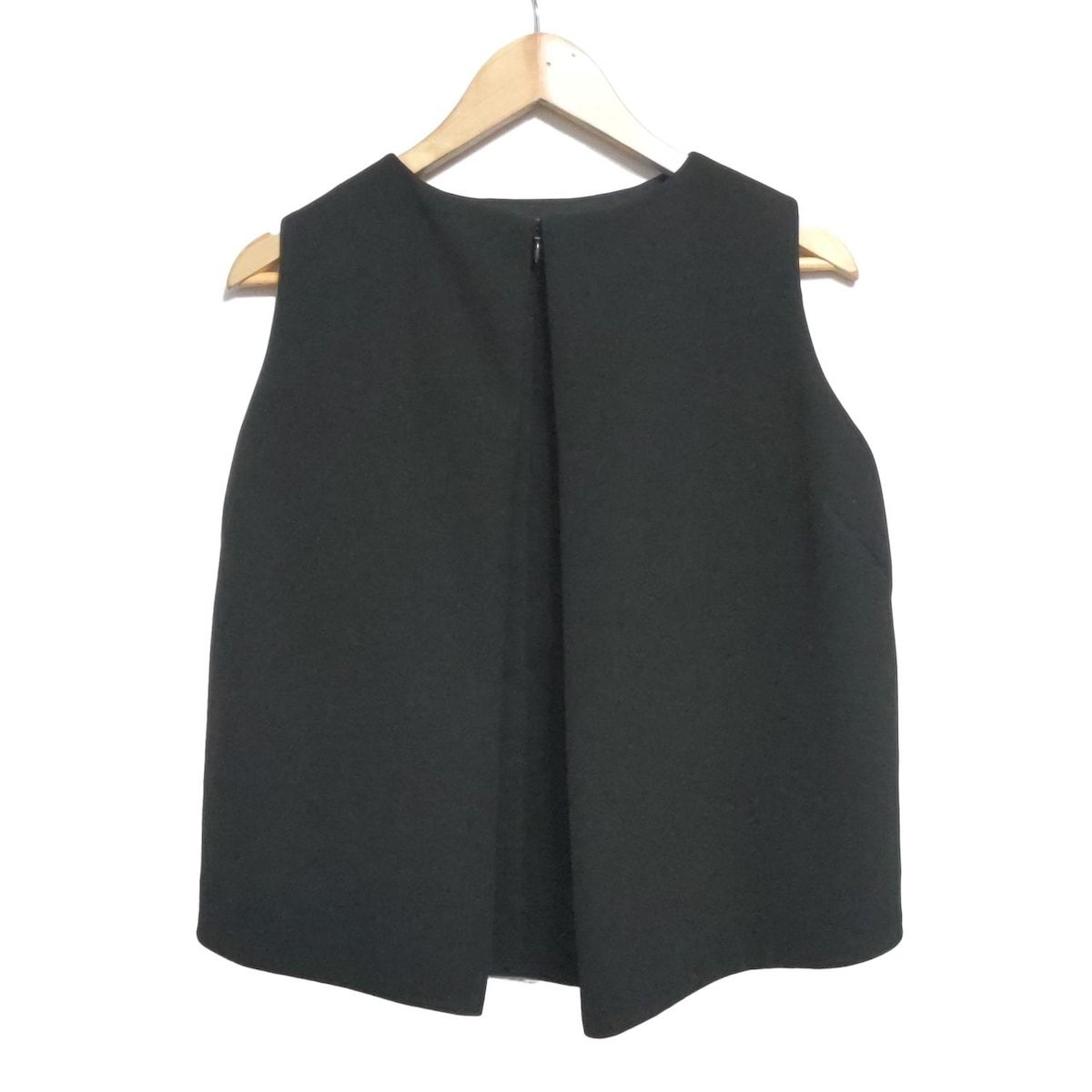 ENFOLD エンフォルド ノースリーブカットソー サイズ36 S レディース - 黒