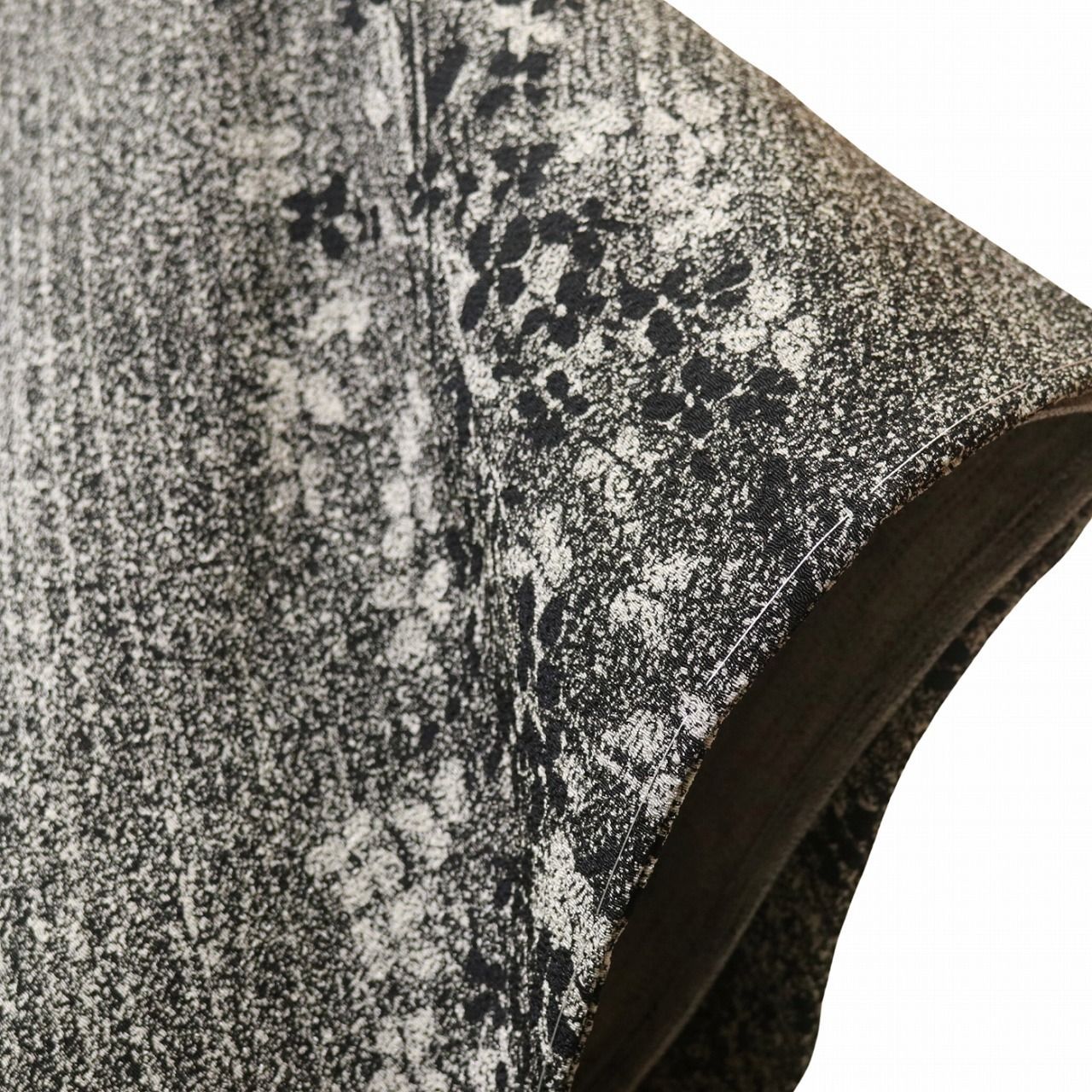  レディース単衣羽織 花吹雪 化繊ちり緬 ～ゆめこもん特製～ Mサイズ 羽織 着物 浴衣