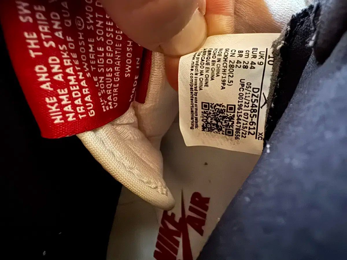  ジョーダン 1 シカゴ 10 d 2025 シューズ(男性用) バスケットボール