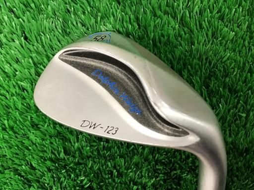 キャスコ Dolphin Wedge DW-123 シルバー 58° ウェッジ WG Dolphin DP-231 フレックスその他 メンズ 男性用 右利き 右用 Dランク ゴルフクラブ