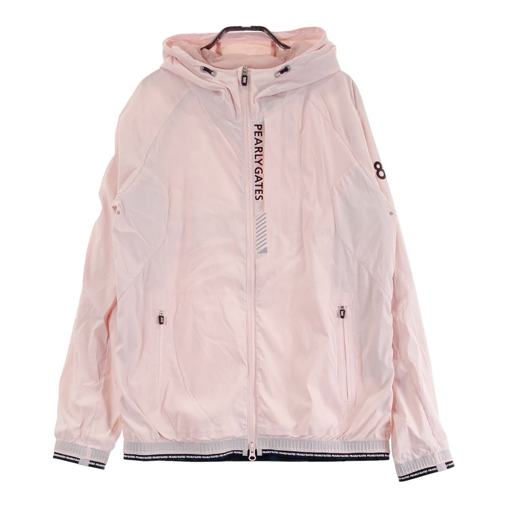 サイズ 2 PEARLY GATES パーリーゲイツ 長袖ジャケット フーディ ピンク系 240101532547 ゴルフウェア レディース ストスト