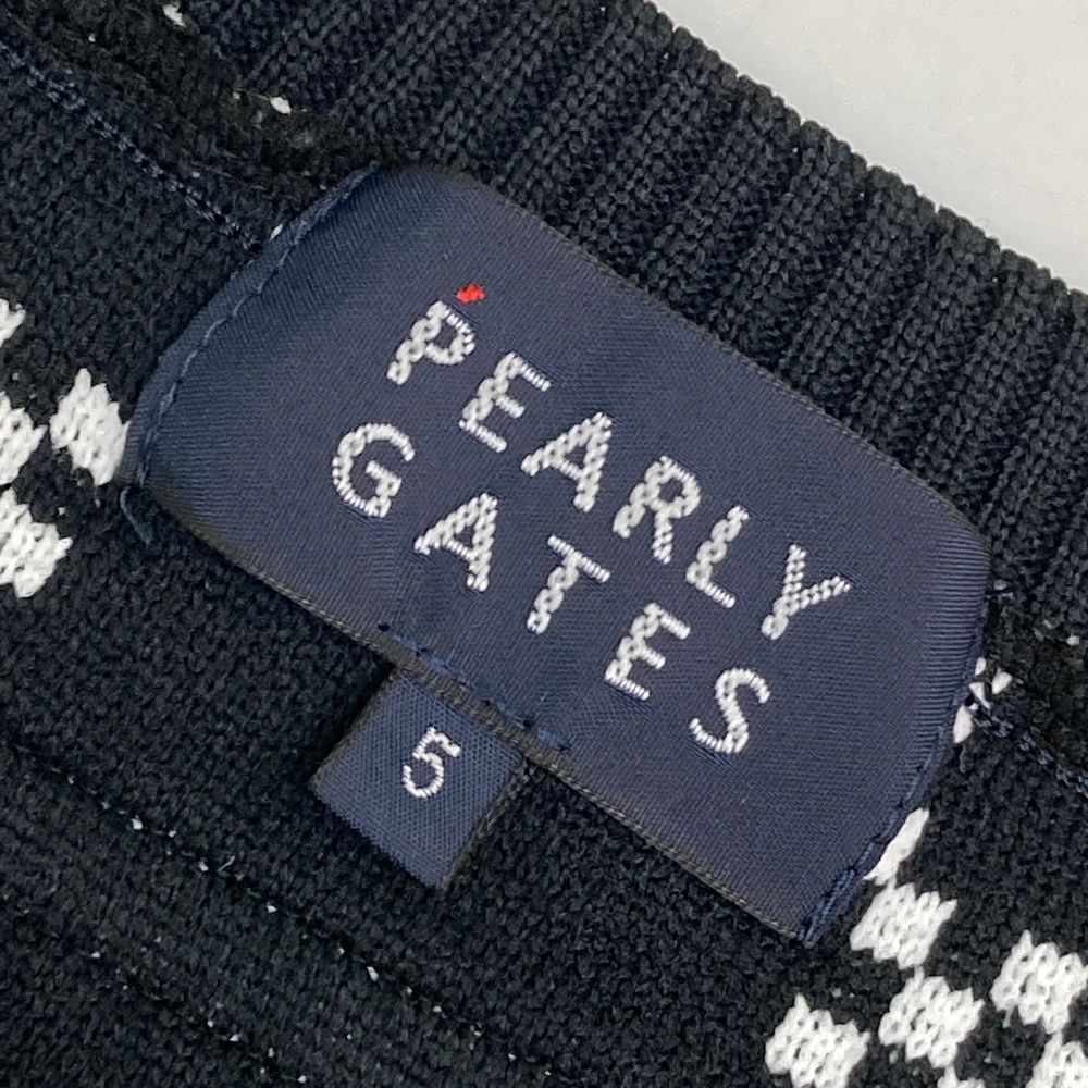 サイズ：5 PEARLY GATES パーリーゲイツ Vネック ニットベスト