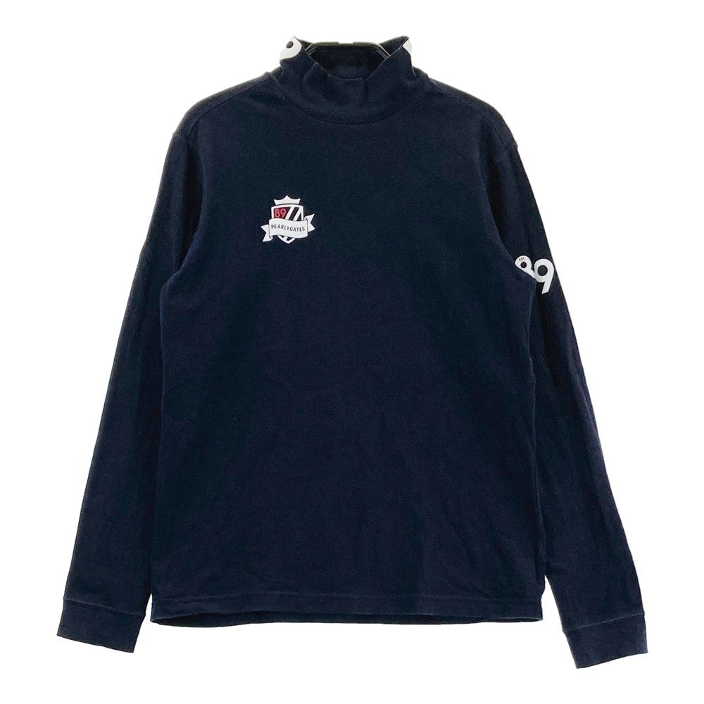 サイズ：1 PEARLY GATES パーリーゲイツ ハイネック 長袖Tシャツ