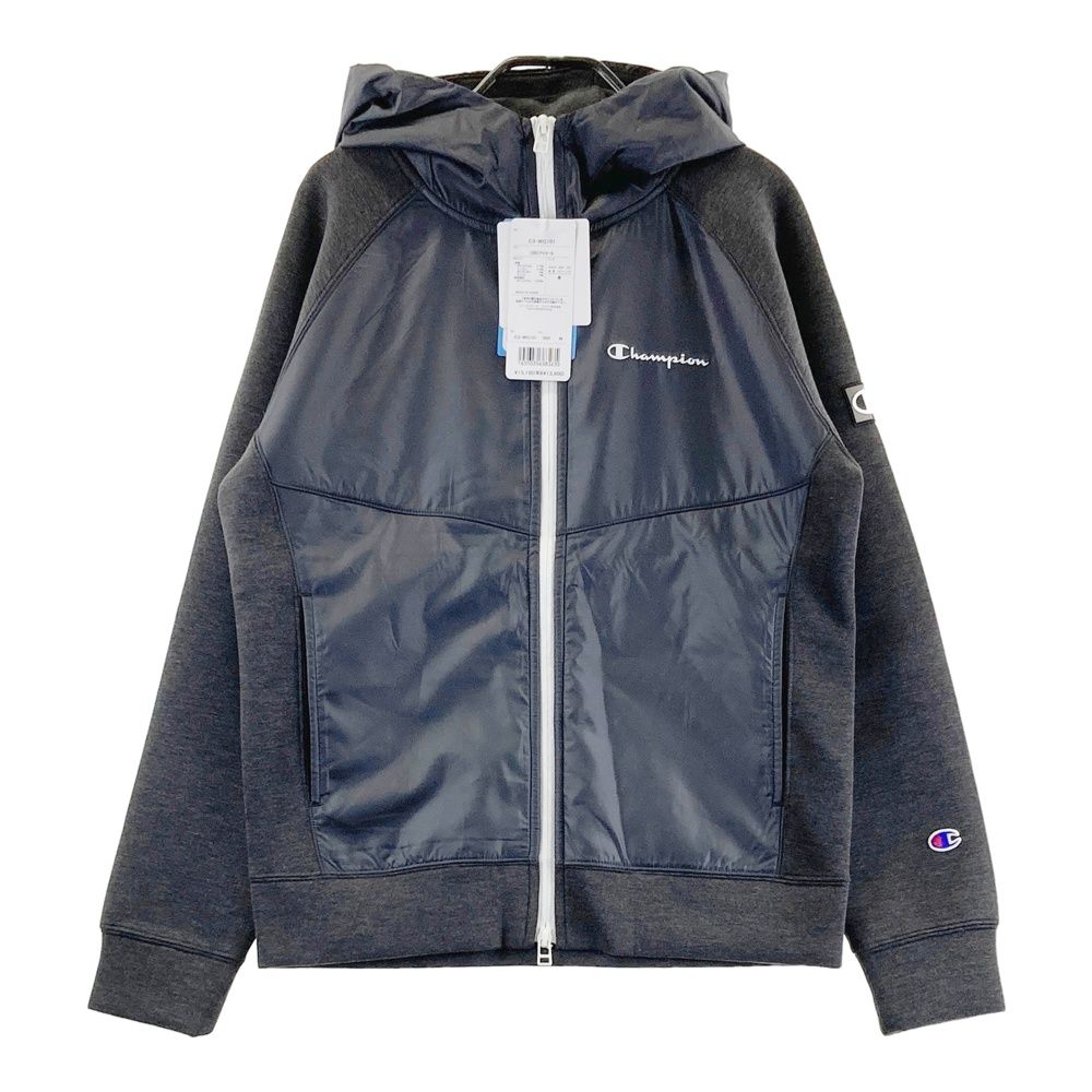 サイズ M CHAMPION GOLF チャンピオンゴルフ フード付 長袖ジップジャケット グレー系 240101552637 ゴルフウェア メンズ ストスト
