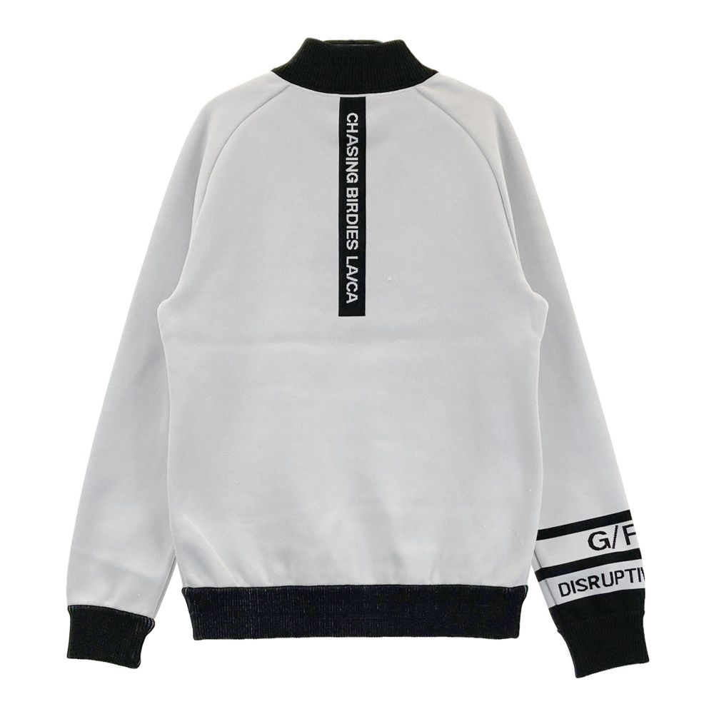 新品ジーフォアG/FOREゴルフレディースセーター　ハーフジップ サイズ：38 G/FORE ジーフォア ハーフジップ ニットセーター グレー系