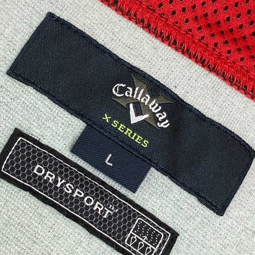 キャロウェイ CALLAWAY サイズ:L ジップジャケット ニット 中綿切替 切替 CALLAWAY(キャロウェイ) メンズ ジャケット・ブルゾン|中古ゴルフ ジップ Callaway サイズ:3L SELECT セレクト ニット切替ジップアップジャケット