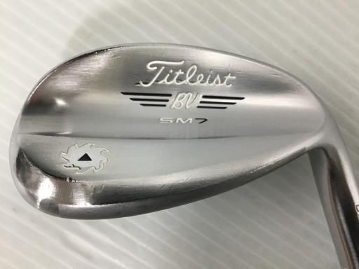 タイトリスト VOKEY SPIN MILLED SM7 ツアークロム 58° 14°K レフティ ウェッジ WG NS PRO 950GH フレックスS メンズ 男性用 左利き レフティ 左用 Dランク ゴルフクラブ