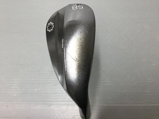 タイトリスト VOKEY SPIN MILLED SM 7 ツアークロム 58° 14° K レフティ ウェッジ WG NS PRO 950 GH フレックスS メンズ 男性用 左利き 左用 Dランク ゴルフクラブ