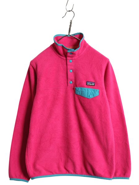 なクーポン配布中! パタゴニア ライトウェイト シンチラ スナップT レディース XS 14年製 フリース プルオーバー ジャケット ブルゾン アウトドア ジャンパー