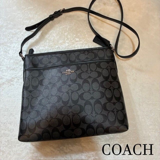 コーチ COACH シグネチャー PVCレザー クロスボディー 斜め掛け