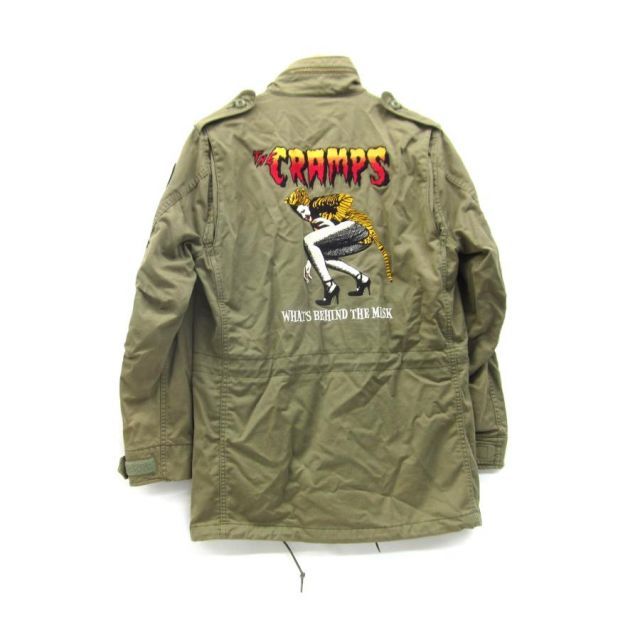 THE CRAMPS × HYSTERIC GLAMOUR ヒステリックグラマー M-65 バック刺繍