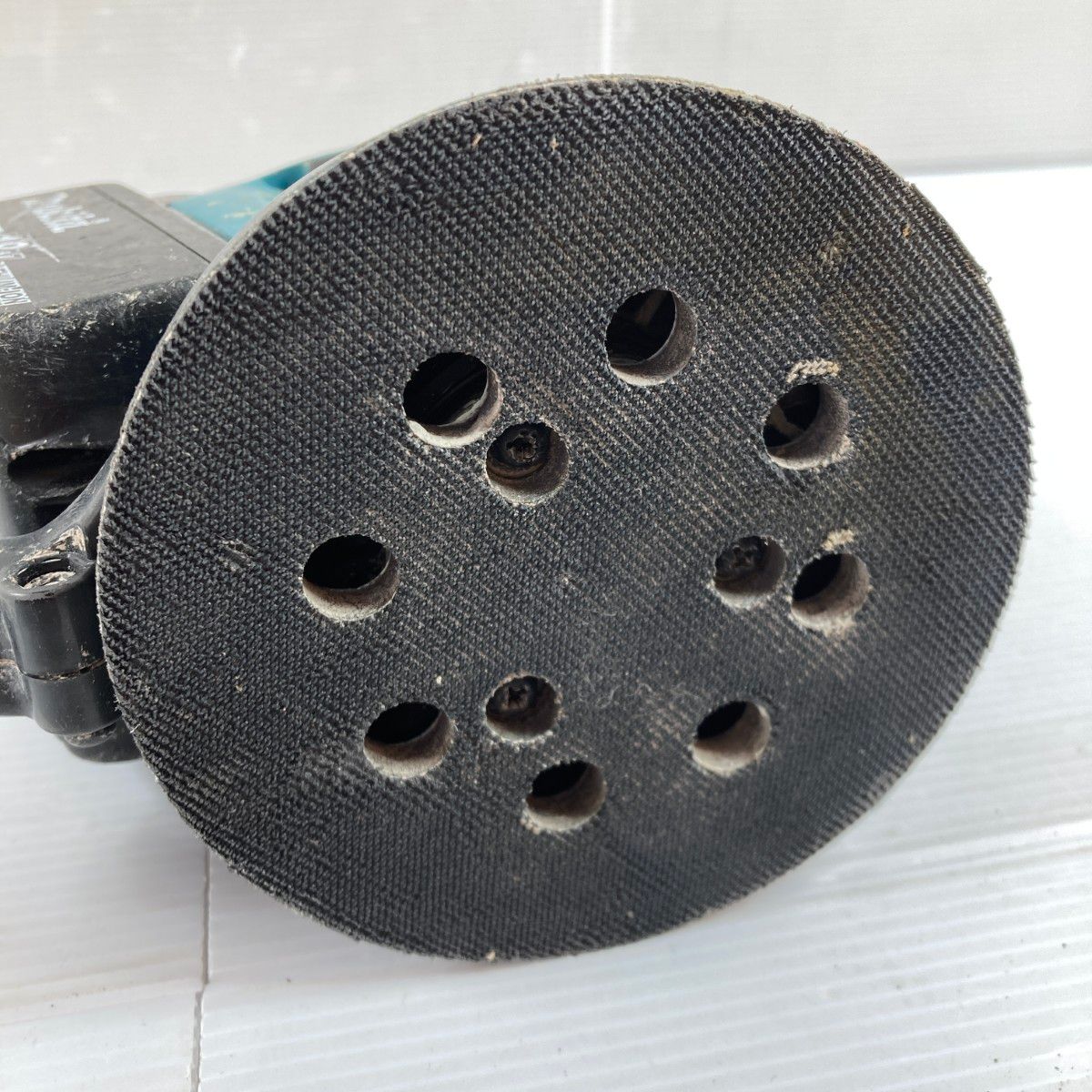  MAKITA マキタ 18 V 充電式ランダムオービットサンダー バッテリ 付 PSEマークあり BO 180 D ブルー サンダー 研磨機