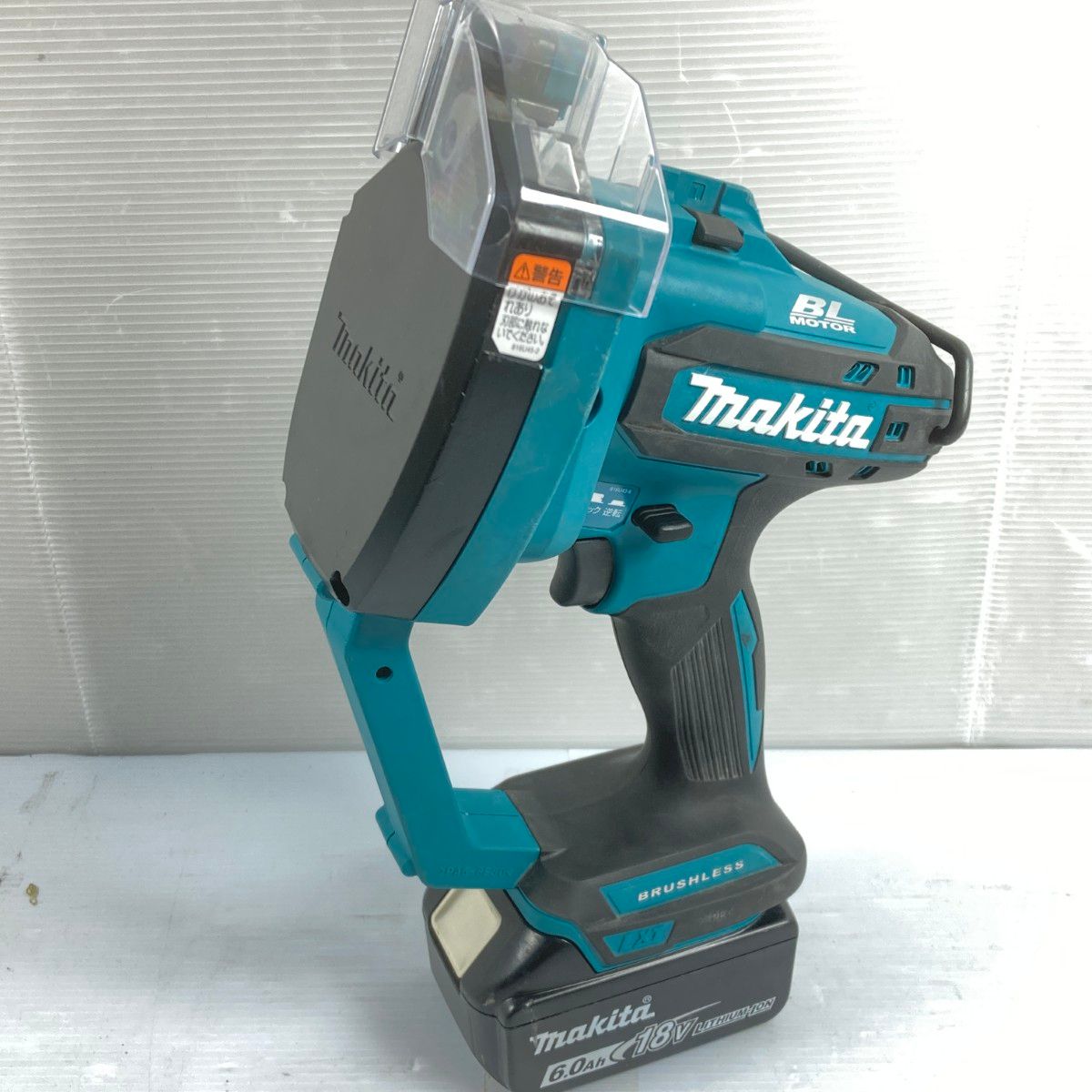 MAKITA マキタ 18V 充電式全ネジカッタ バッテリ2個 充電器 ケース付属 PSEマークあり SC102D ブルー