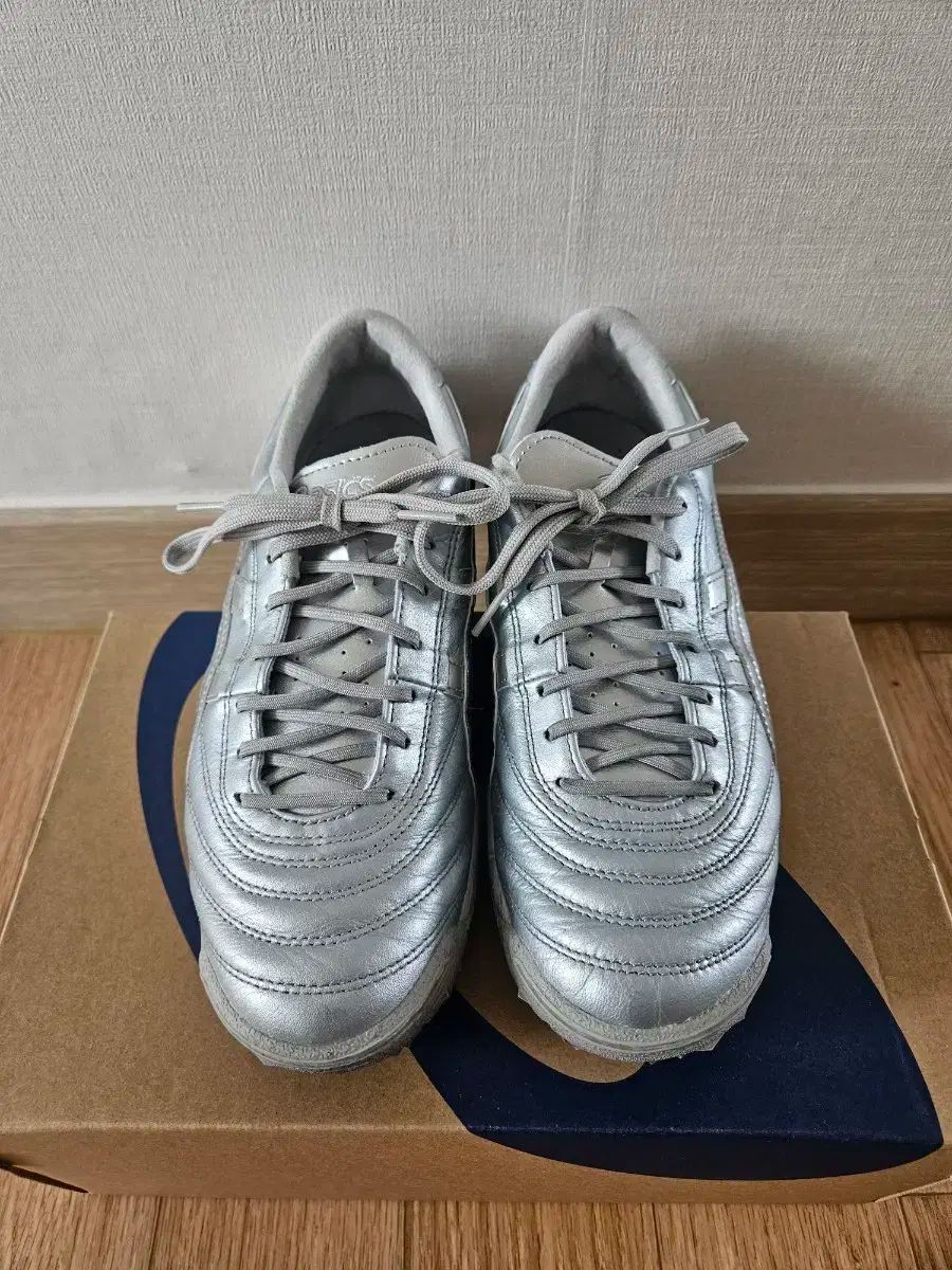 アシックス C3 FF TF サッカーシューズ シルバー 245