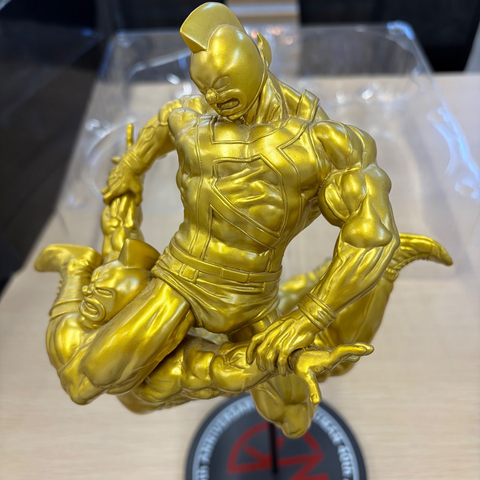 CCP キン肉マン キンソフDX マッスルスパーク シルバー 芸術品】美品