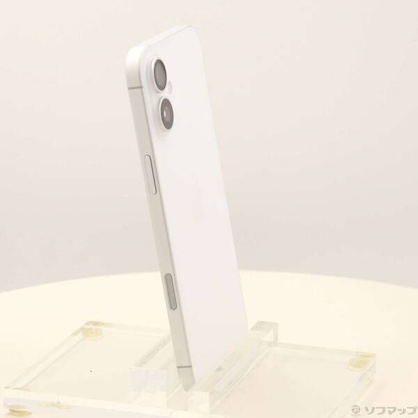 中古品〕 iPhone16 Plus 256GB ホワイト MXVH3J／A SIMフリー【262
