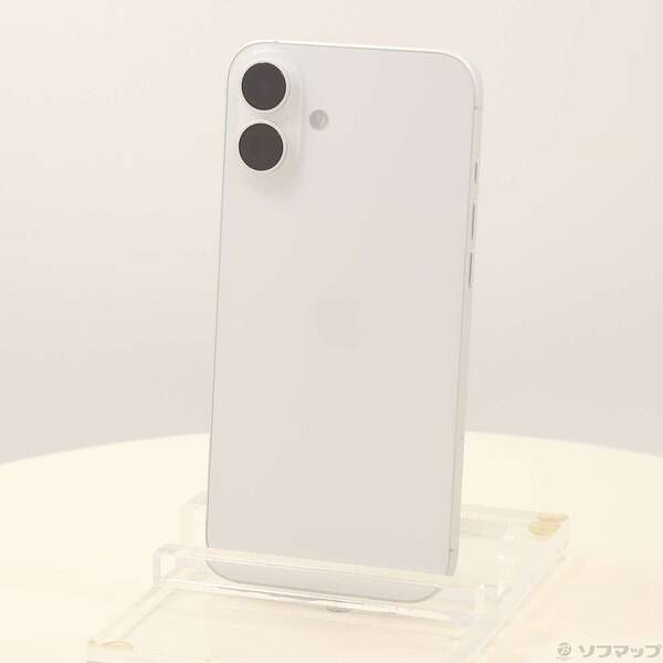 中古品〕 iPhone16 Plus 256GB ホワイト MXVH3J／A SIMフリー【262