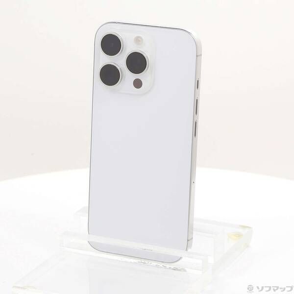 中古品〕 iPhone16 Pro 128GB ホワイトチタニウム NYMW3J／A SIMフリー