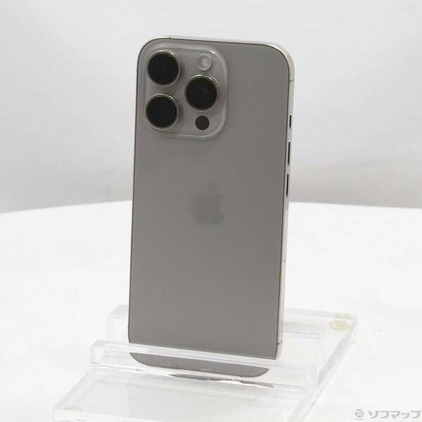 〔中古品〕 iPhone16 Pro 128GB ナチュラルチタニウム MYMY3J／A SIMフリー【349】