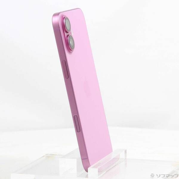 中古品〕 iPhone16 Plus 256GB ピンク MXVJ3J／A SIMフリー【258