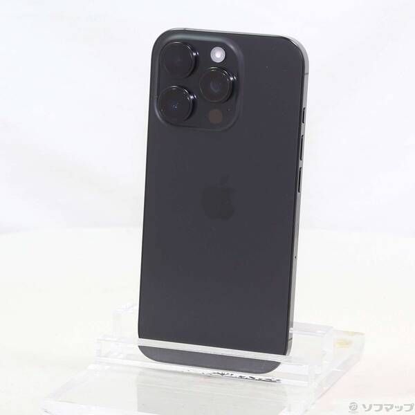 中古品〕 iPhone16 Pro 128GB ブラックチタニウム MYMV3J／A SIMフリー