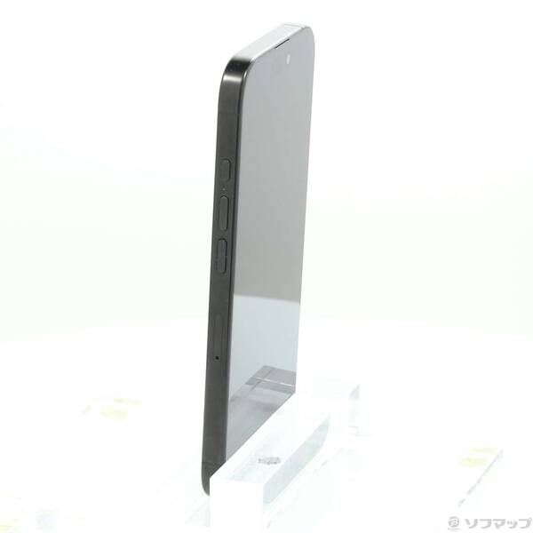 〔中古品〕 iPhone16 Pro 128GB ブラックチタニウム MYMV3J／A SIMフリー349
