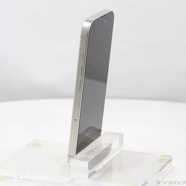 〔中古品〕 iPhone16 Pro 128GB ホワイトチタニウム MYMW3J／A SIMフリー【348】 Pro iPhone16 128GB - 中古iPhone16 [ホワイト