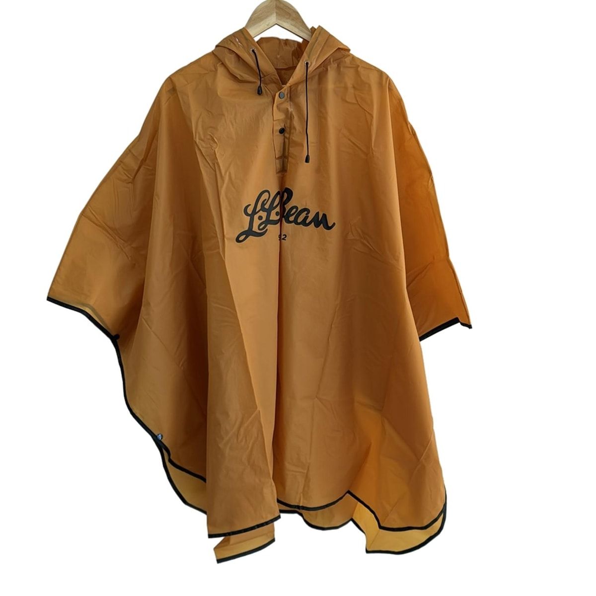 L Bean エルエルビーン ポンチョ ユニセックス ライトブラウン 春 秋