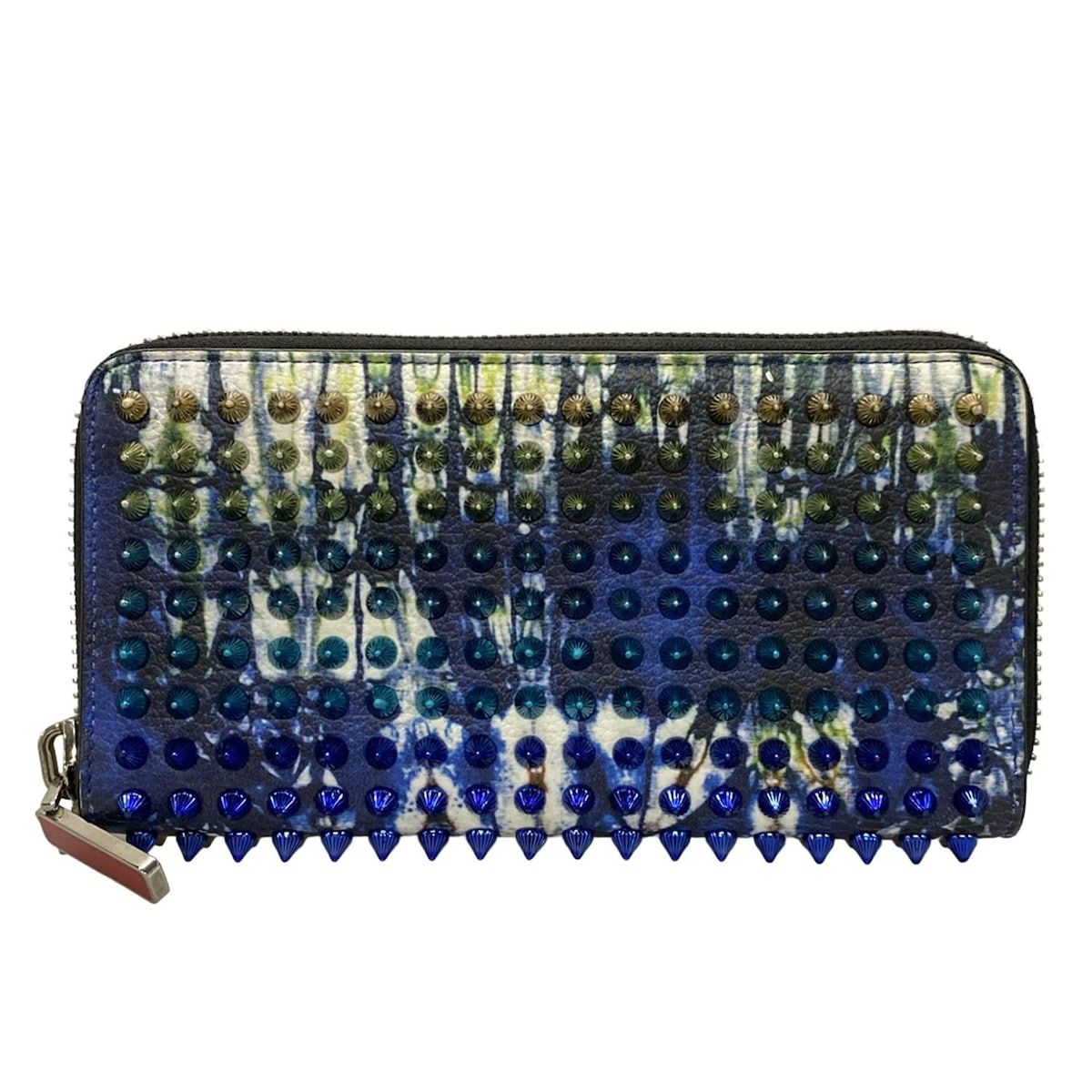 ✨美品✨ルブタン 長財布 パネトーネ グラデーションスタッズ ラウンド