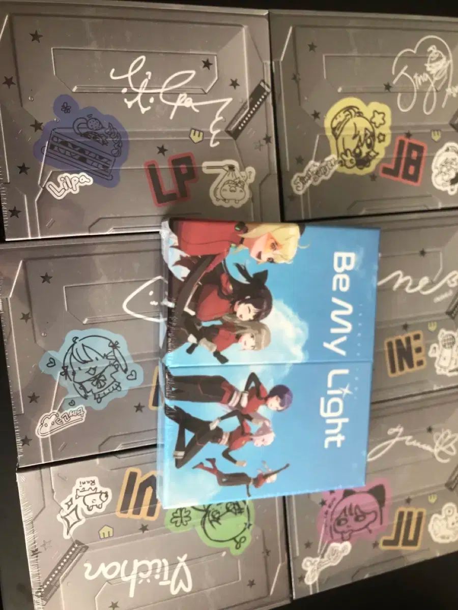 ISEGYE アイドル Be my light バインダー 6種 セット