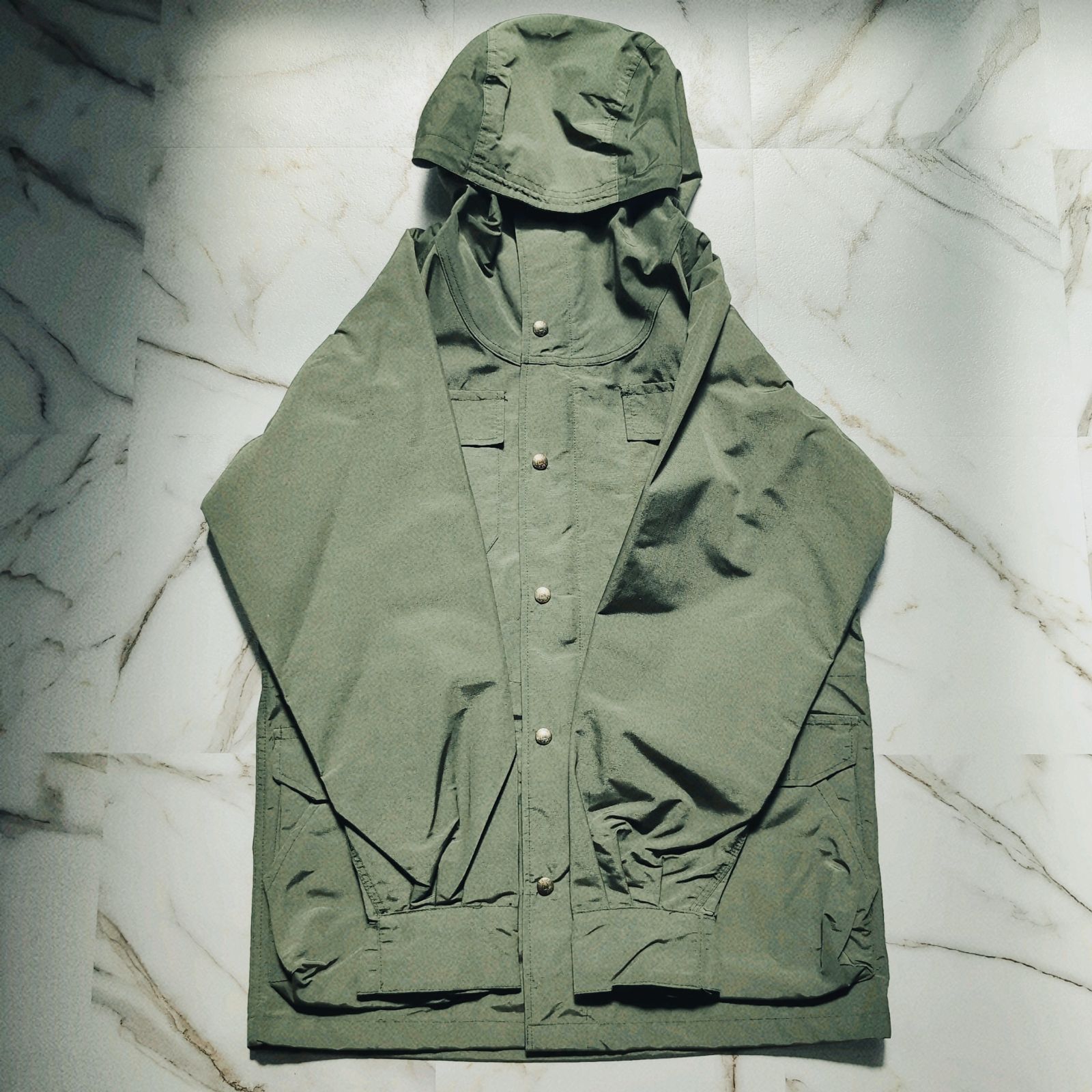 90s SIERRA DESIGNS 三本杉 USA製 マウンテンパーカー M sage/sage 64