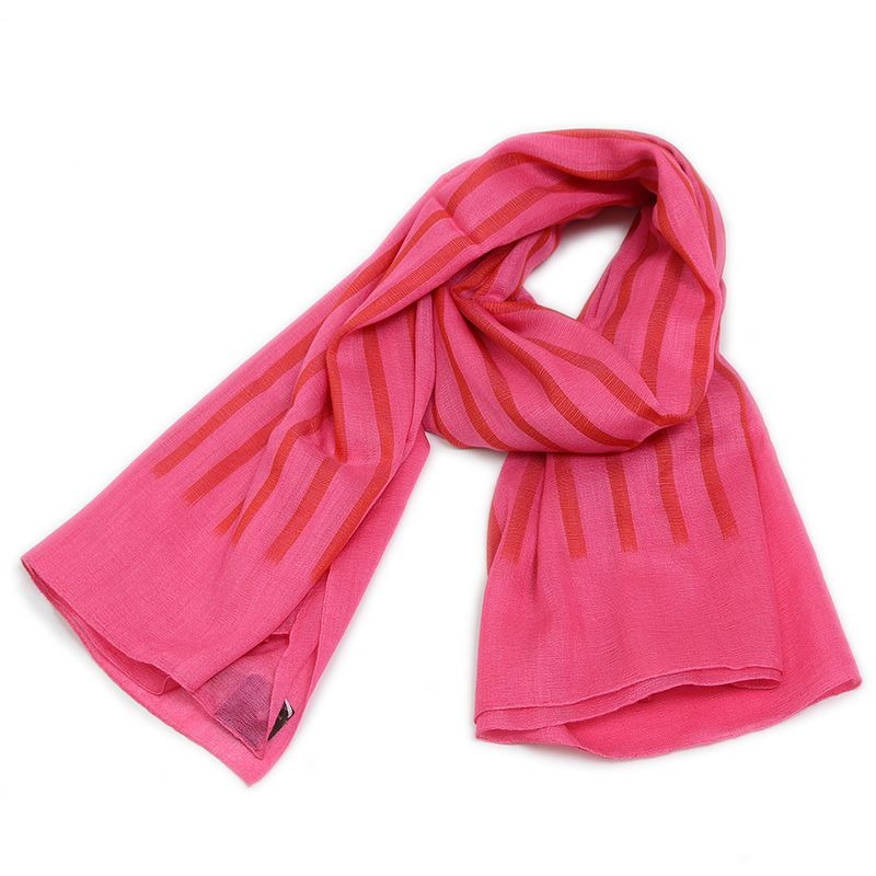 エルメス 大判ショール 140 H バイブレーション カシミヤ混 ローズ ルージ