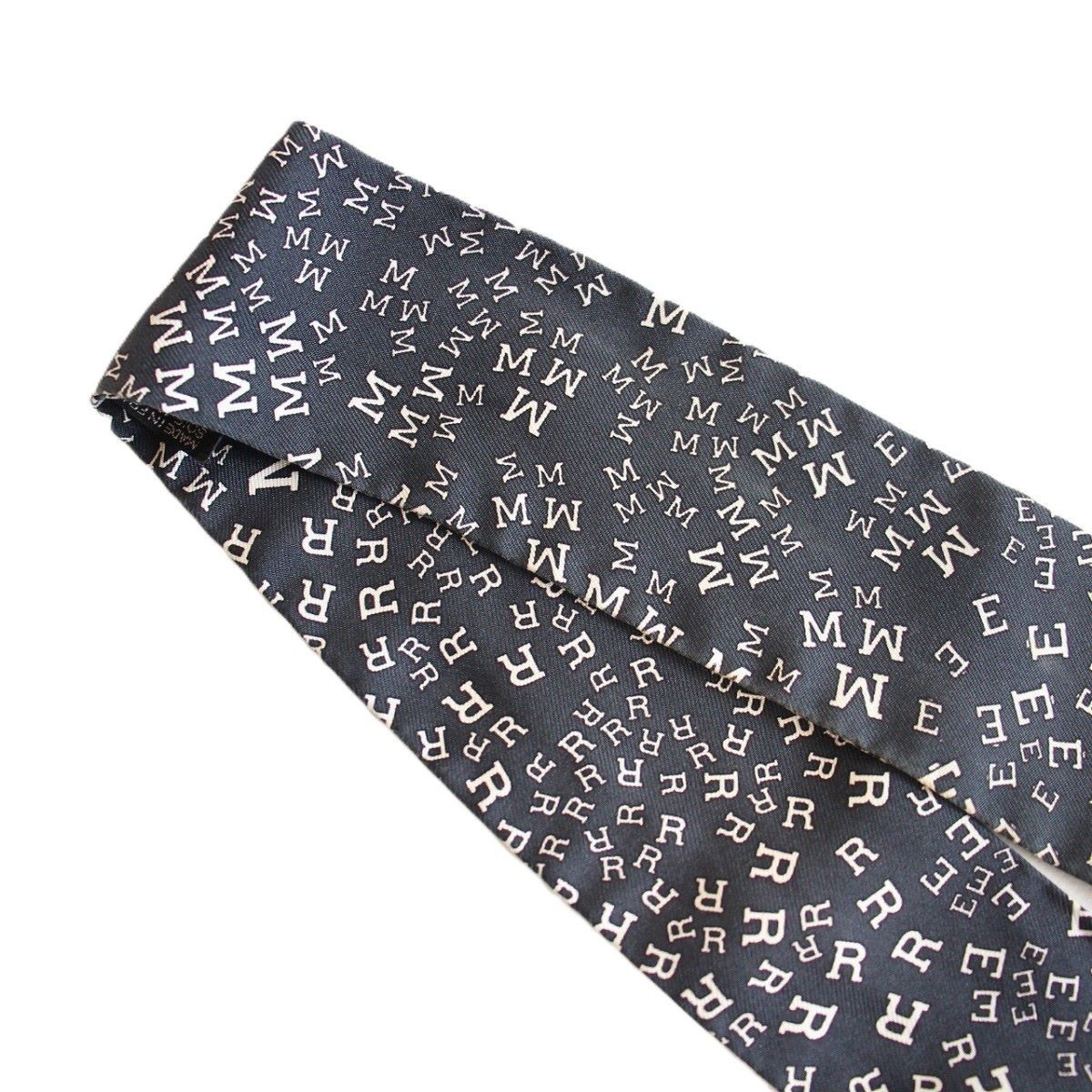 シルク100％ ブラック系