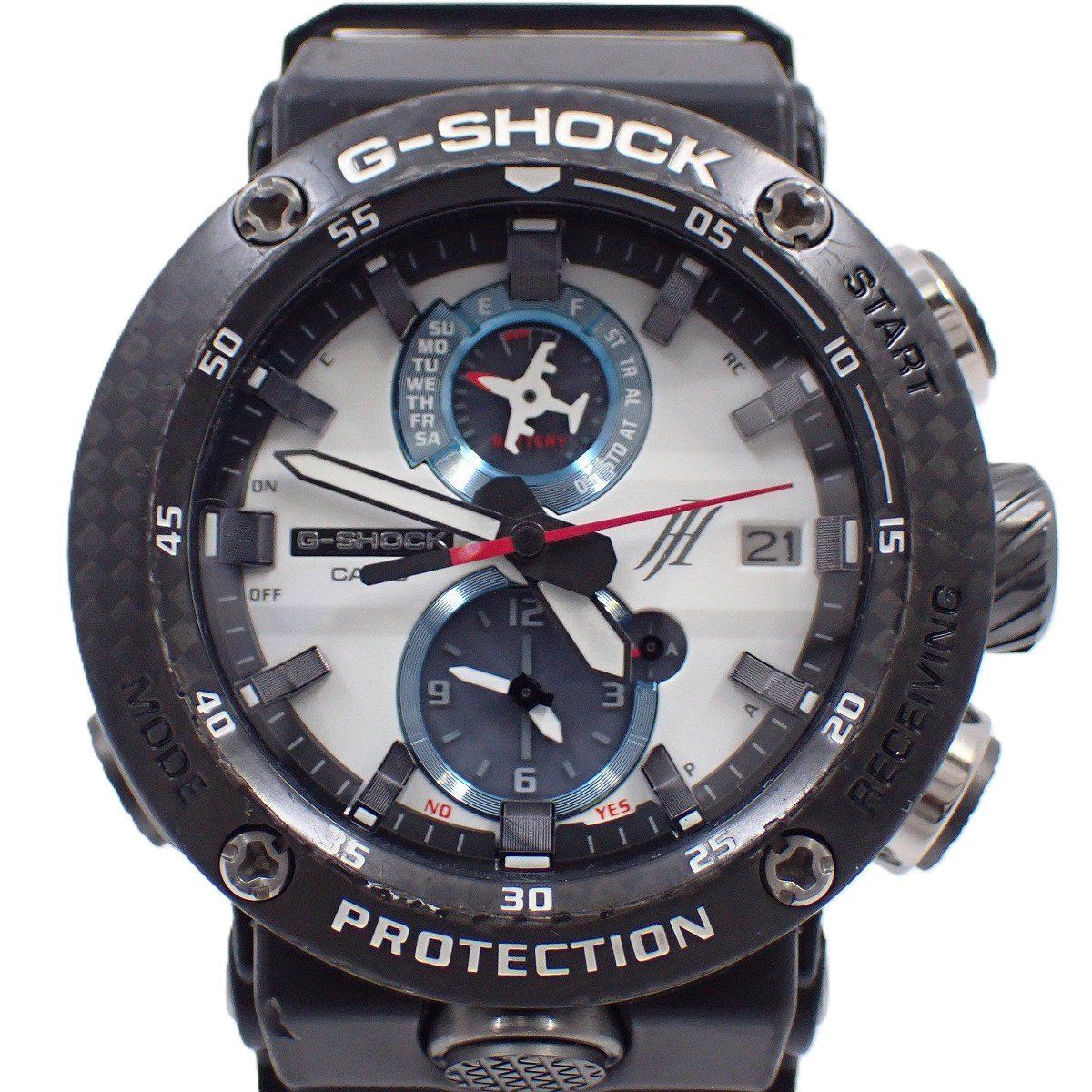 カシオ G-SHOCK グラビティマスター HondaJet コラボ Bluetooth ソーラー電波 メンズ 腕時計 カーボン GWR-B1000HJ-1AJR いおき質店