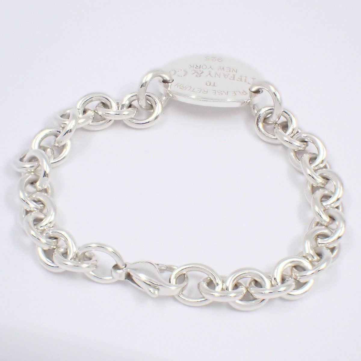 ティファニー リターントゥ オーバル ブレスレット シルバー 925 TIFFANY & Co. ティファニー リターントゥ オーバル タグ ブレスレット