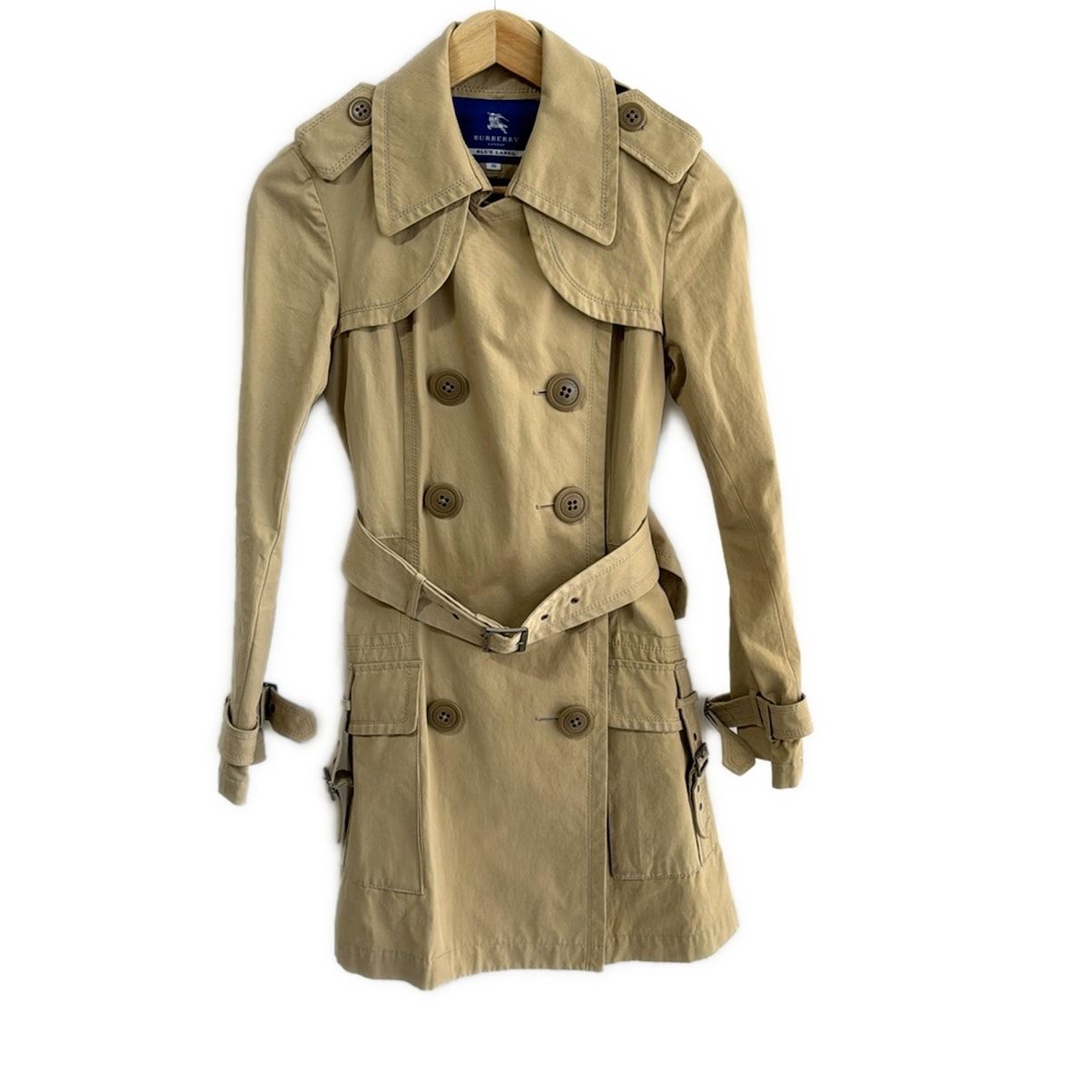 バーバリー ブルーレーベル トレンチ コート ☆ size38 バーバリー