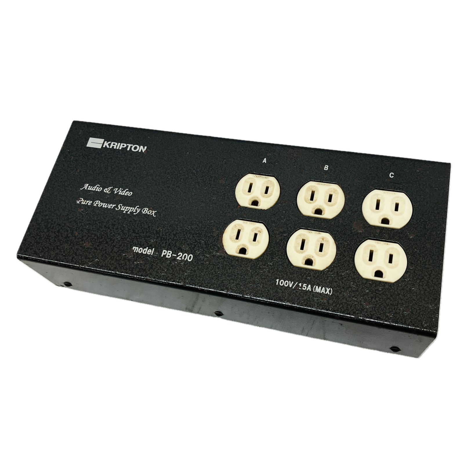 KRIPTON PB 200 ピュアパワーサプライボックス 6口 電源タップ 音響 クリプトン