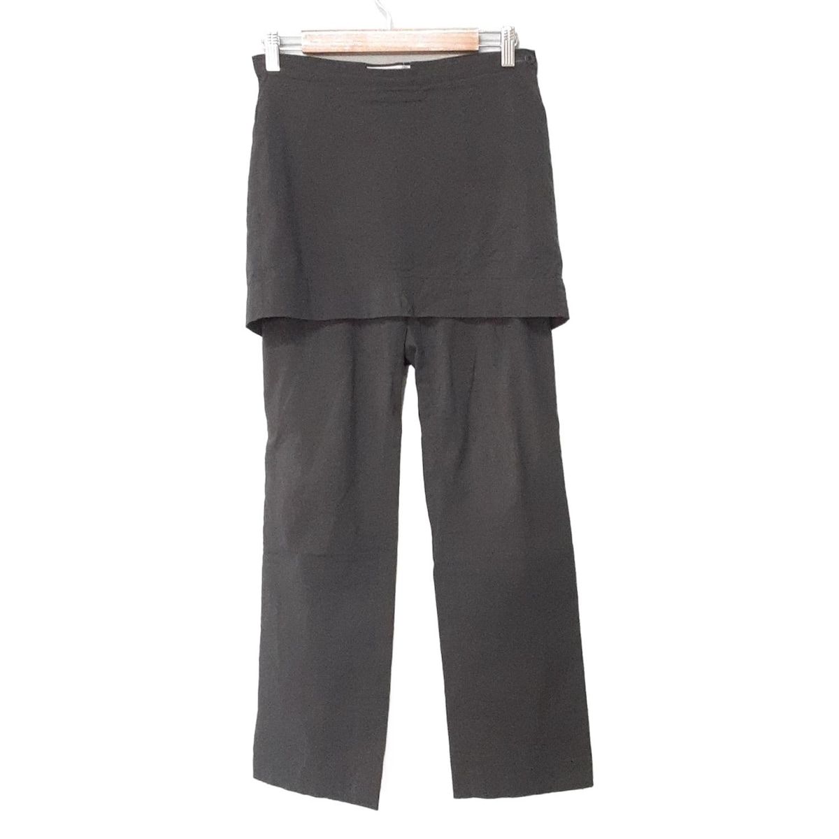 ISSEYMIYAKE イッセイミヤケ パンツ サイズ2 M レディース - ダークグレー フルレングス