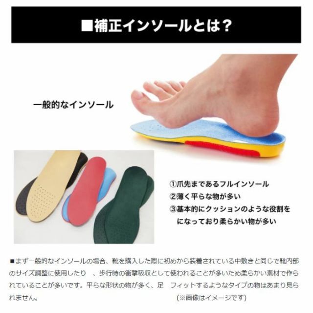 靴の中敷き 中敷き