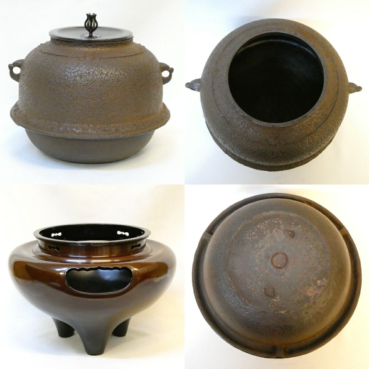 茶道具 茶釜 高橋敬典 瓢 小釜 人間国宝/釡師 共箱 札幌市北