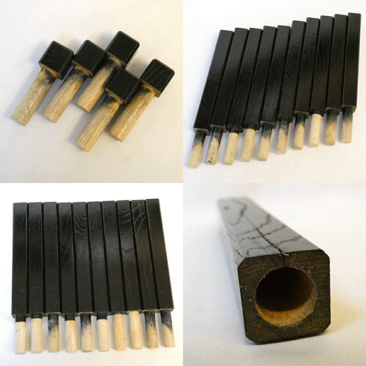 引き出し付】懐石道具 木製組立式 五段配膳棚 水屋棚 水谷棚 紙箱入り